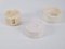 Vintage Alabaster Ashtray Coasters and Bowl, 1970s, Set of 3, Image 2