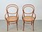 Set of Art Nouveau Deco Wicker Chairs by Jacob & Josef Kohn, Wiener Werkstatte, Austria, 1890s 2