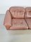 Vintage DS101 Zwei-Sitzer Ledersofa von de Sede, 1970er 3
