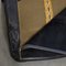 Mid-Century Black Leather Pulkka Chair by Ilmari Lappalainen for Asko, 1960s, Image 12