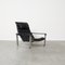 Mid-Century Black Leather Pulkka Chair by Ilmari Lappalainen for Asko, 1960s, Image 18