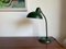 German Bauhaus 6556 Desk Lamp in Green from Kaiser, 1930s 1