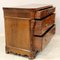 Antique Italian Louis Philippe Chest of Drawers in Walnut, Image 4