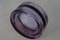 Große Schale aus Muranoglas in Lila & Schwarz von Pierre Cardin, 1960er 4