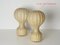 Große Beige Gatto Cocoon Tischlampen von Castiglioni für Flos, Italien, 1960er, 2er Set 11