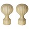 Große Beige Gatto Cocoon Tischlampen von Castiglioni für Flos, Italien, 1960er, 2er Set 13