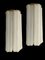 Milky White Murano Glass Tronchi Tube Sconces, 1970s, Set of 2 14