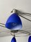 Hanging Light with Blue Glass Lampshade by Ignoto for Ignoto, 1990, Image 5