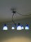 Hanging Light with Blue Glass Lampshade by Ignoto for Ignoto, 1990, Image 3