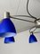Hanging Light with Blue Glass Lampshade by Ignoto for Ignoto, 1990, Image 7
