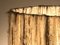 Brutalistische Skulpturale Mid-Century-Modern Tischlampe aus Holz, Frankreich, 1970er 10