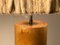 Brutalistische Skulpturale Mid-Century-Modern Tischlampe aus Holz, Frankreich, 1970er 4