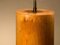 Brutalistische Skulpturale Mid-Century-Modern Tischlampe aus Holz, Frankreich, 1970er 5