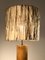 Brutalistische Skulpturale Mid-Century-Modern Tischlampe aus Holz, Frankreich, 1970er 8