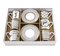 Palladium Kaffeetassen mit Geschenkbox von Pozzi Milano, 6 . Set 7