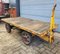 Industrial Transport Cart in Cast Iron and Wood 6