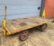 Industrial Transport Cart in Cast Iron and Wood 4