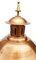 Antique Victorian Classic Copper Pillar Lamp Lantern on Base Outdoor Lamp 3