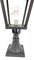 Antique Classic Victorian Cast Iron Pillar Lamp Lantern on Base Outdoor Lamp, Image 6