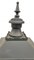 Antique Classic Victorian Cast Iron Pillar Lamp Lantern on Base Outdoor Lamp, Image 5