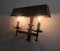 Mid-Century Brutalist Patinated Iron Wall Lights, 1960s, Set of 2, Image 6