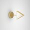 Triangle Box Brass Wall Light by Atelier Areti 2