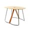 Mesa de centro Sierra de madera con correa de cuero negro de Cuero Design, Imagen 5