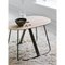 Mesa de centro Sierra de madera con correa de cuero negro de Cuero Design, Imagen 2