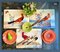 Rectangular Placemats with Birds by Corallina, Set of 6 6