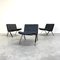 Eurochairs Mid-Century par Hans Eichenberger pour Girsberger, Suisse, 1960s, Set de 3 7