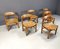 Pine Wood Dining Chairs attributed to Rainer Daumiller for Hirtshals Savvaerk, 1970s, Set of 6 11