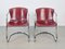 Set of Vintage Saddle Leather Tubular Chairs from Metaform, 1970s, Image 10