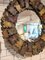 Vintage Brutalist American Brass and Copper Curtis Jere Wall Mirror, 1970s, Image 4