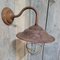 French Rusty Outdoor Barn Lamp Light, Image 3