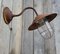 French Rusty Outdoor Barn Lamp Light, Image 2