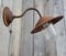 French Rusty Outdoor Barn Lamp Light, Image 10