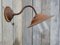 French Rusty Outdoor Barn Lamp Light, Image 8