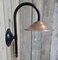 French Black Copper Outdoor Barn Light, Image 1