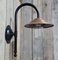 French Black Copper Outdoor Barn Light, Image 2