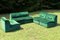 Vintage Velvet Modular Sofa, 1970s, Set of 5 3