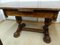 Oak Extendable Refectory Table, 1920s 4