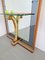 Miroir au Sol Vintage avec Table Console de Cristal Art, Italie, 1960s 5
