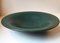 Vintage Art Deco Green Glazed Ceramic Bowl from Holbaek Keramik 1