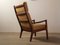 Fauteuil Senator Mid-Century à Dossier Haut par Ole Wanscher pour Cado, 1960s 13