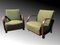 Set of Vintage Lounge Chairs by Jindrich Halabala for Up Závody, 1930s 1