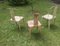 Jugendstil Tolix Bistro Gartenstühle, 3 . Set 4