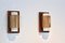 Natürliche Wandlampen aus Rattan, Teak & Opalglas, 1960er, 2er Set 10