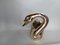 Early 20th Century Polished Brass Swan Jardinière, 1920s 5