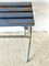 Industrial Blue Bench, 1960s 12