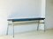 Industrial Blue Bench, 1960s 8